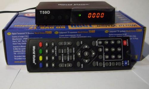 Прошивка для DVB-T2 ресивера World Vision T59D